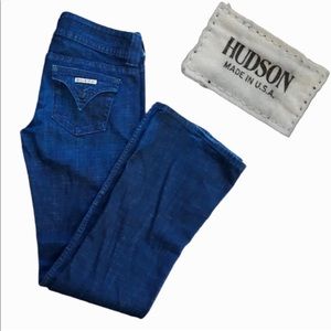 HUDSON women's bootcut jeans 5 pocket Dark Indigo